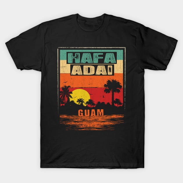 Hafa Adai Guam Seal T-Shirt by Dailygrind